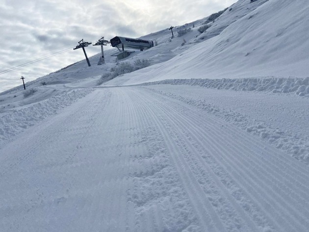 Erster Schnee am Pizol