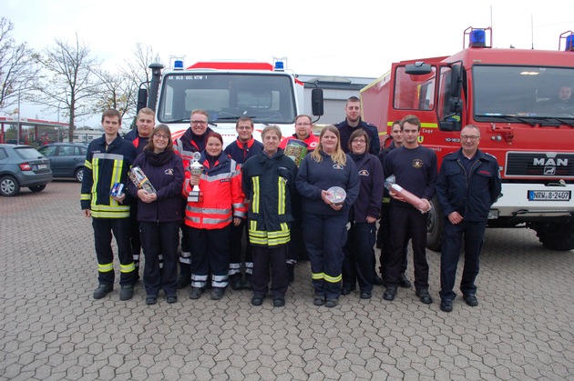 FW Leopoldshöhe: Mot.-Marsch der Freiwilligen Feuerwehr Leopoldshöhe / Ausbildung, Geschicklichkeit und ganz viel Spaß!