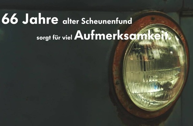 "Scheunenfund": Erster Bulli-Radarblitzer nach 54 Jahren entdeckt "Scheunenfund": Erster Bulli-Radarblitzer nach 54 Jahren entdeckt