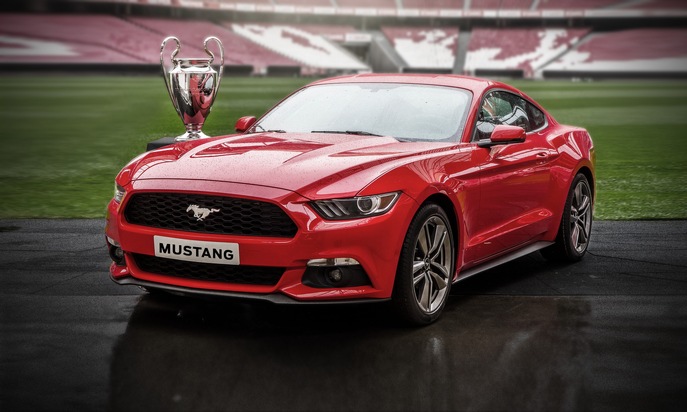 Neuer Ford Mustang kann am 24. Mai während des Champions League Finale vorbestellt werden