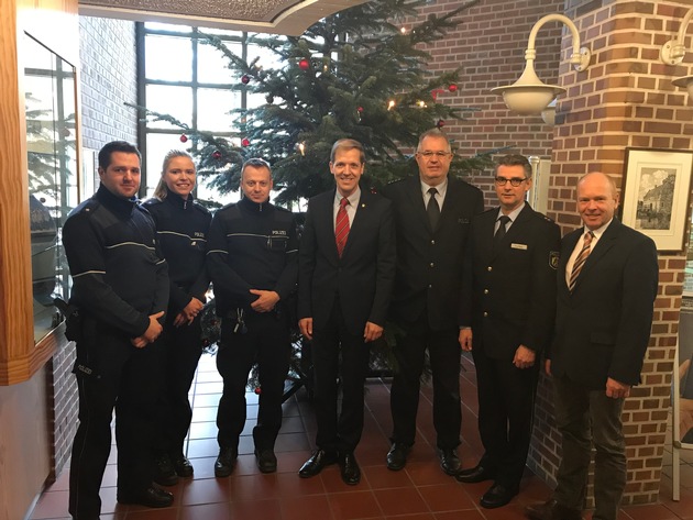 POL-COE: Kreis Coesfeld, Dülmen, Lüdinghausen, Coesfeld/ Landrat besucht Polizeiwachen und Leitstelle