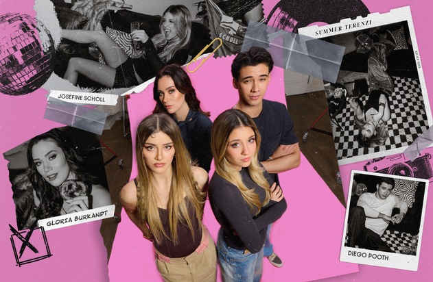 Sie sind "Born Famous": ProSieben zeigt Diego Pooth, Summer Terenzi, Gloria-Sophie Burkandt und Josefine Scholl auf der Suche nach ihrer eigenen Identität