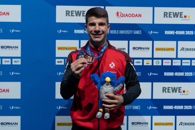 Silber für Luca Murabito im Kunstturnen Sprungfinal