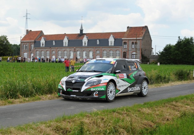 ERC: SKODA feiert fünften Sieg in Folge bei der &quot;Ypres Rally&quot; (FOTO)