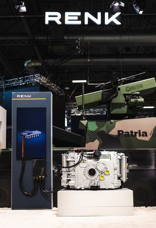 Eurosatory 2026: RENK and Patria Jointly Present Next-Generation Heavy Unmanned Ground Vehicle Concept