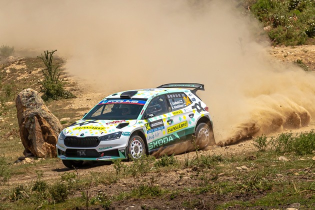 Rallye Chile Bio Bío: Škoda Fahrer Gus Greensmith und Nikolay Gryazin brauchen einen Sieg in der WRC2, um im Titelrennen zu bleiben