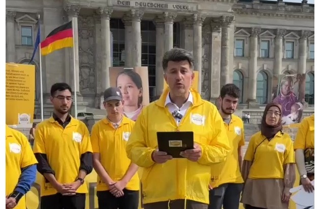 "Speisen für Waisen": Hilfsaktion startet mit Kundgebung vor dem Reichstag - Solidarität mit Kindern in Kriegs- und Krisengebieten