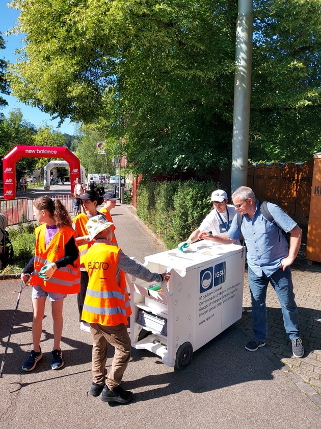 Medienmitteilung: «Winterthur Marathon: IGSU und Schule Schönengrund sorgten für freie Rennstrecke»