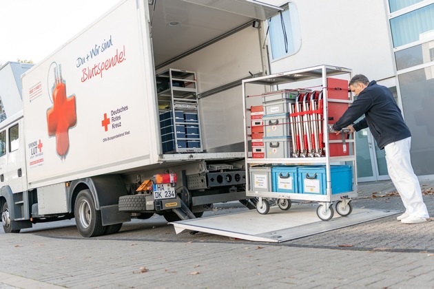 Blutspende: Versorgungssicherung im Münsterland: DRK Blutspendedienst bietet Job-Perspektiven auch für Quereinsteiger!