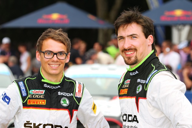 SKODA AUTO Deutschland startet 2018 mit Fabian Kreim/Frank Christian in der Rallye-EM (FOTO)