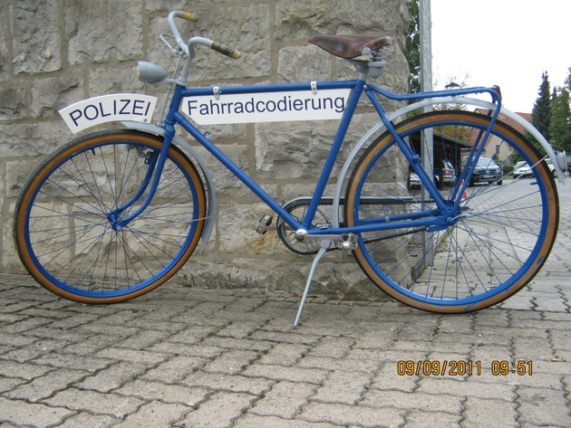 POL-STH: Fahrradcodierung bei der Stadthäger Polizei