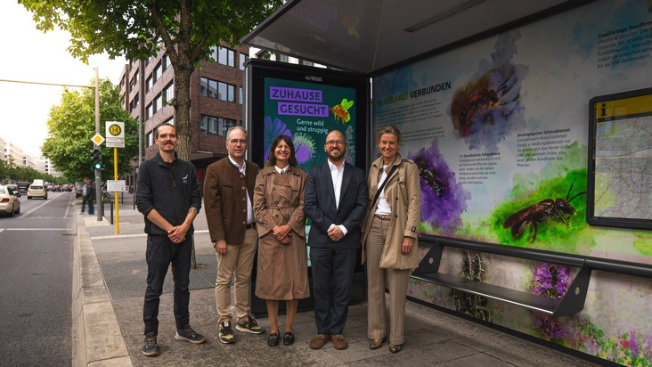 Die Heidestraße in der Europa-City wird zur Top-Adresse für Berlins Insekten