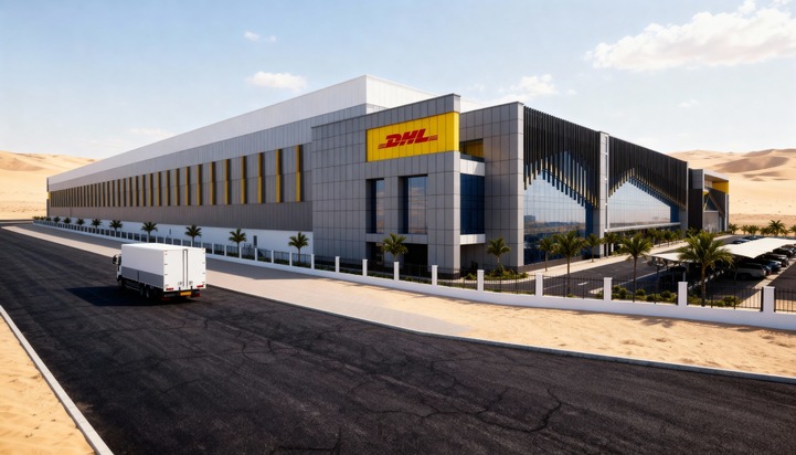 PM: DHL eröffnet neues Innovation Center und errichtet in ein hochmodernes Kontraktlogistik-Lager in Dubai, VAE / PR: DHL opens next-gen Innovation Center and builds a state-of-the-art contract logistics warehouse in Dubai, UAE