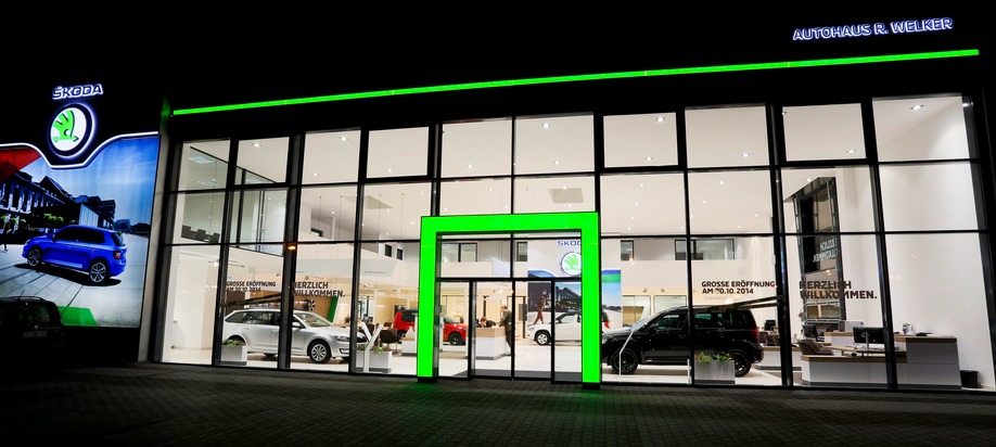 Neues SKODA Handelsdesign kommt bei den Kunden hervorragend an (FOTO)