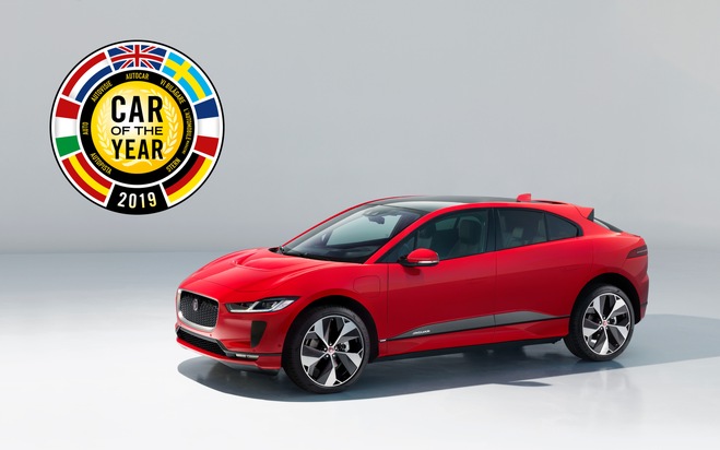 JAGUAR Land Rover Schweiz AG: Der Jaguar I-PACE ist Europas Auto des Jahres