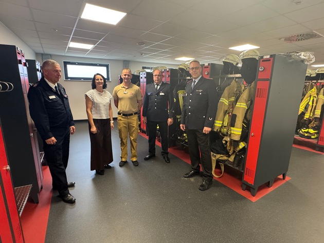 FW-OLL: Fachlicher Austausch zwischen den Feuerwehren aus Wardenburg und Biskupiec