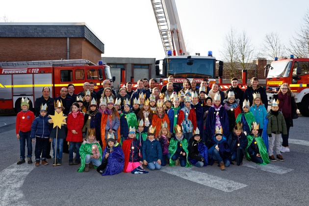 FW Mettmann: Königlicher Segen für die Feuerwehr und die Feuerwache