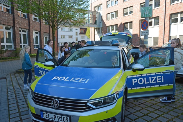 POL-DEL: Polizeiinspektion Delmenhorst/Oldenburg-Land/Wesermarsch: Zukunftstag 2023 bei der Polizei (Bildmaterial verfügbar)