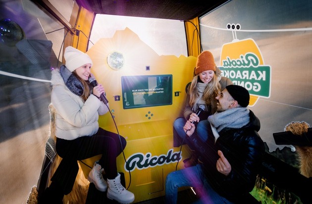 Ricola Group AG: Ricola lanciert die erste Karaoke-Gondel der Welt / Weltneuheit in der Jungfrauregion (Schweiz)
