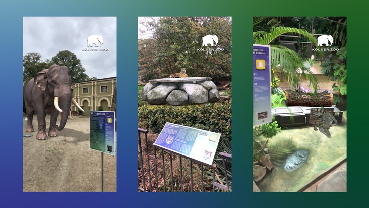 Snapchat und der Kölner Zoo machen sich mit Augmented Reality für Artenvielfalt stark