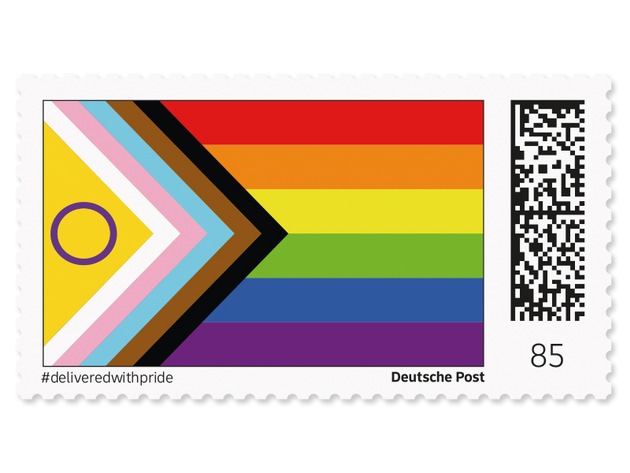 PM: DHL Group macht sich für Vielfalt stark und gibt Briefmarke zur Pride-Demo in Köln heraus