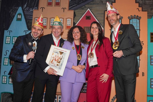 Kölner Dreigestirn bei &quot;Karneval in der Wolkenburg&quot; der Sparkasse KölnBonn