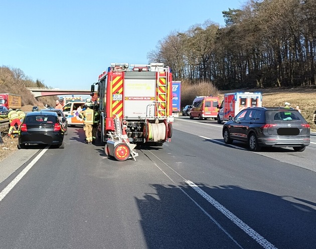 FW-EN: Verkehrsunfall auf BAB1