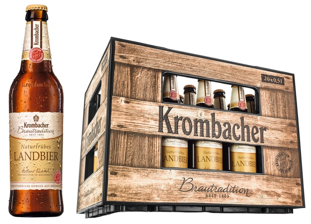 Krombacher setzt Erfolgskurs mit Neuprodukten fort