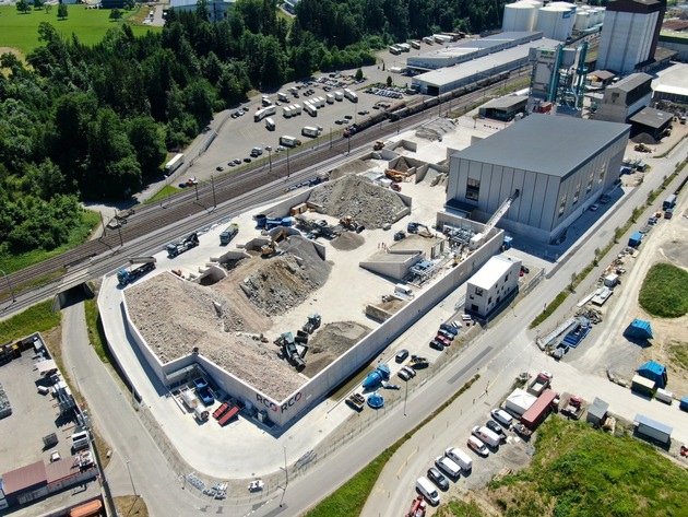 Recyclingcenter Ostschweiz setzt mit innovativer Aufbereitungsanlage neue Massstäbe