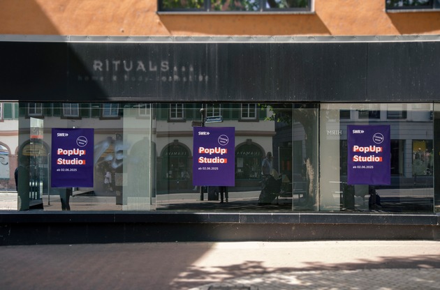 SWR PopUp Studio in der Mainzer Innenstadt entsteht: Ab 2. Juni sieben Wochen Programm aus der Betzelsstraße 27