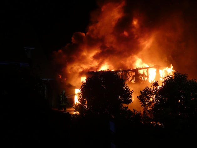 POL-DEL: Brand einer Fahrzeughalle in Elsfleth vom 28.05.2022 - Nachtrag