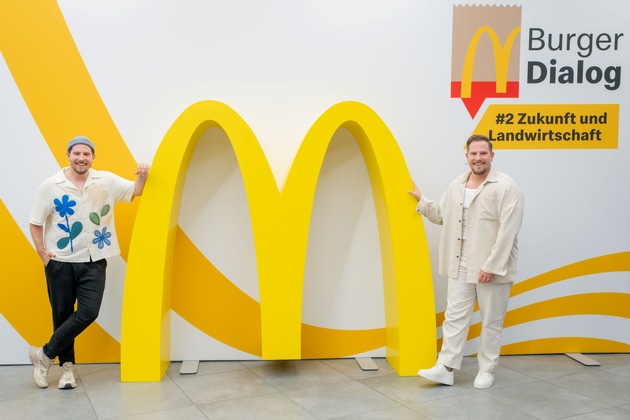 Traktor trifft TikTok: Der zweite &quot;Burger Dialog&quot; von McDonald&apos;s Deutschland setzt neue Impulse für die Zukunft der heimischen Landwirtschaft