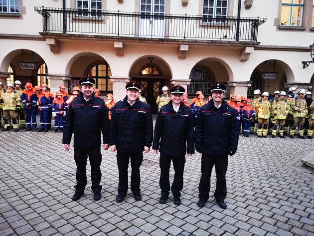 KFV Sigmaringen: 01.03.2023 Einsetzung des neuen Kommandos der Feuerwehr Sigmaringen