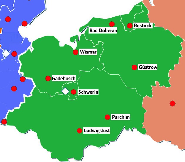 THW-HH MV SH: THW: Start der THW-Grundausbildung in acht Mecklenburger Ortsverbänden