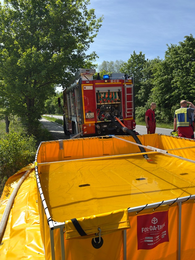 FW-SE: Erneuter Vegetationsbrand in Kaltenkirchen
