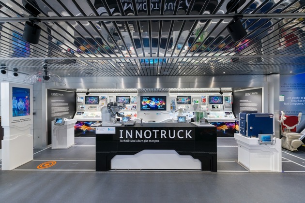 InnoTruck in Nürnberg (25.-26.10.) / Mobile Erlebnisausstellung macht Lust auf Zukunftstechnologien