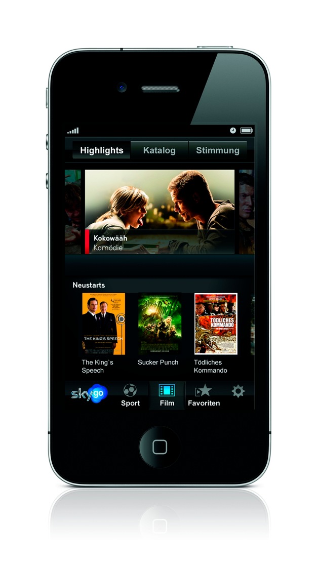 Sky Deutschland bringt Film-Blockbuster über Sky Go auf iPhone und iPod Touch (mit Bild)