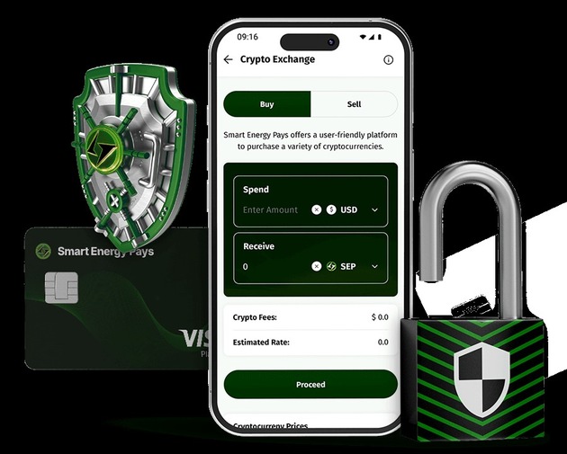 Smart Energy Pays gestartet: Internationale grüne Krypto-Finanzplattform mit eigenem Zahlungssystem