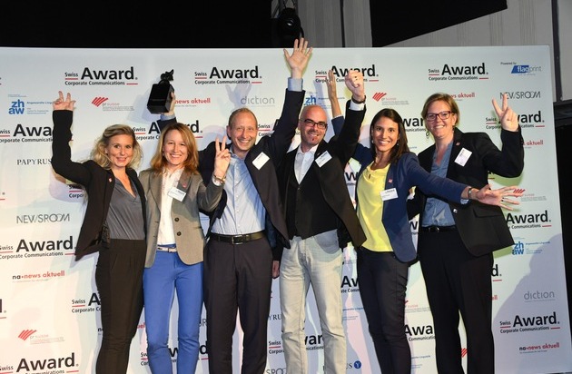 Award Corporate Communications: Swiss Award Corporate Communications 2017: «Gottardo 2016» der SBB holt sich den Hauptpreis