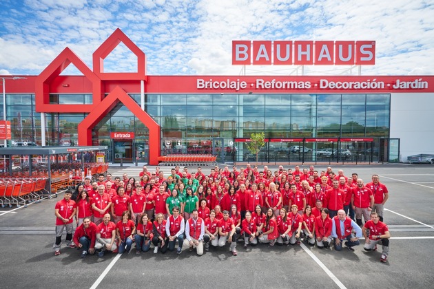 BAUHAUS eröffnet drittes Fachcentrum in Madrid