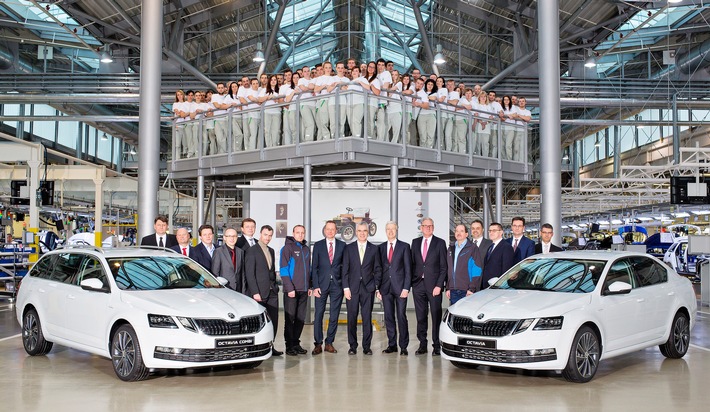 Produktionsstart für den umfangreich aufgewerteten SKODA OCTAVIA (FOTO)