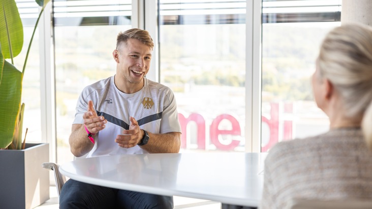 medi GmbH & Co. KG: Judoka Johann Lenz nach dem Riss seines Innenmeniskus / "Ich arbeite hart für mein Comeback - Olympia 2028 ist das Ziel!"