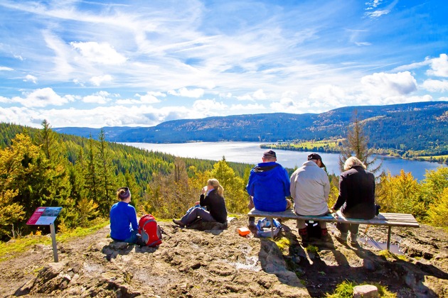 Wandern ohne Gepäck auf dem Schluchtensteig - entspannt durch eine der wildesten Landschaften Deutschlands