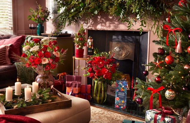 Bloom and Wild Limited: Blühende Last-Minute-Geschenke von Bloom & Wild, die auch über Weihnachten hinaus Freude machen / Zum Wunschtermin bis Heiligabend versendet