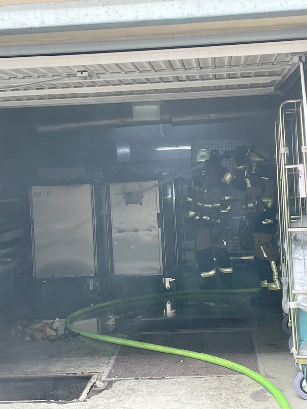 FW-E: Brand im Operativen-Zentrum des Universitätsklinikums-Essen, keine Verletzten