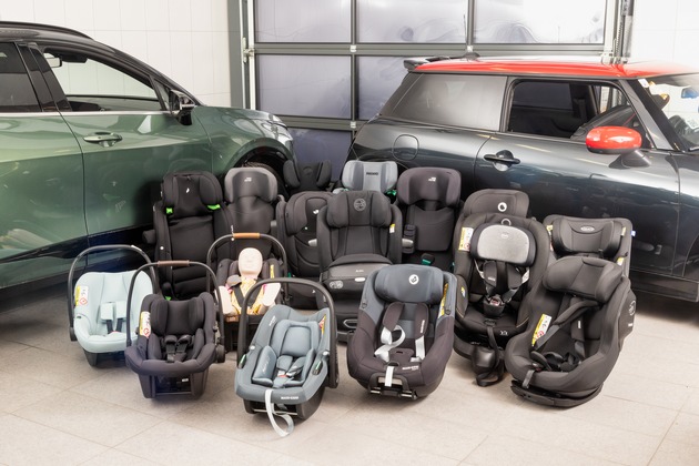 Test dei seggiolini per bambini 2025: criteri più severi, ma risultati nel complesso positivi