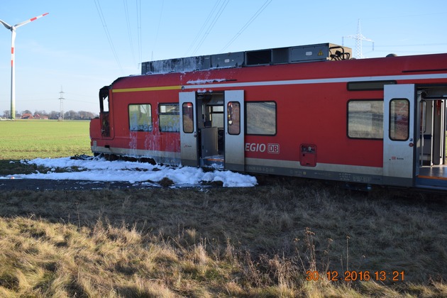 POL-NI: Schweres Zugunglück bei Landesbergen