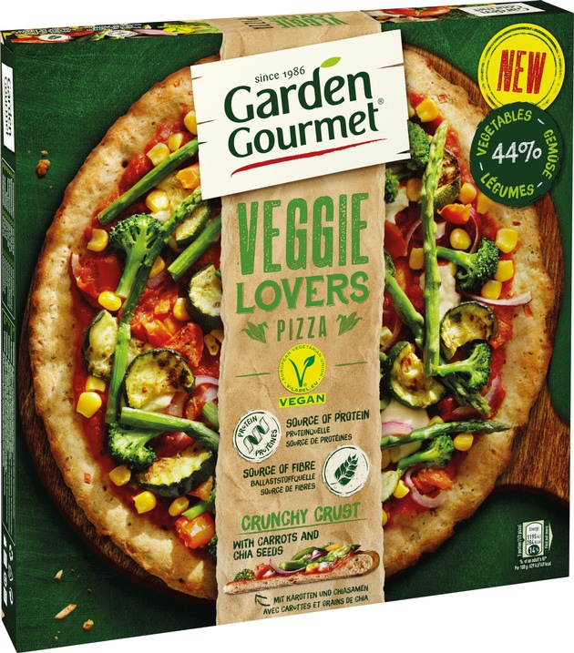 Jetzt wird&#039;s vegetarisch: Garden Gourmet erweitert sein Sortiment um leckere Pizza-Kreationen!