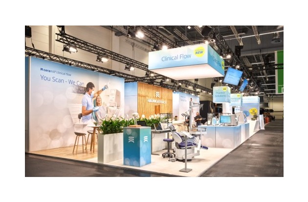 MBI-Messebau gewinnt German Brand Award für Messeauftritt von Amann Girrbach auf der IDS 2025 in Köln