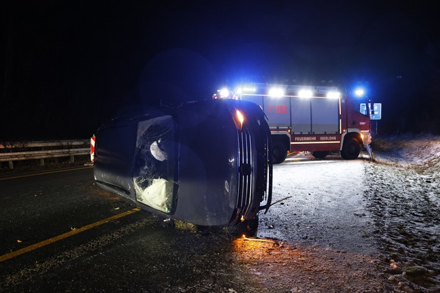 FW-MK: Glatteis f&uuml;hrt zu mehreren Verkehrsunf&auml;llen auf der Autobahn